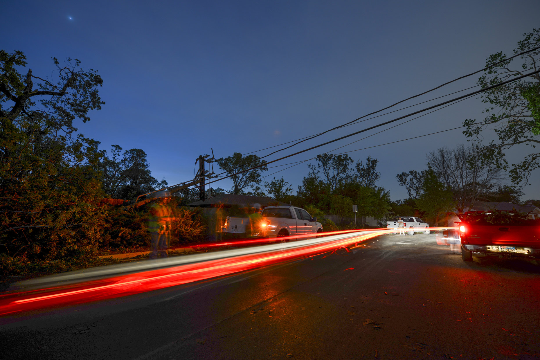 Power restoration photo series by Dallas industrial photographer Kevin Brown