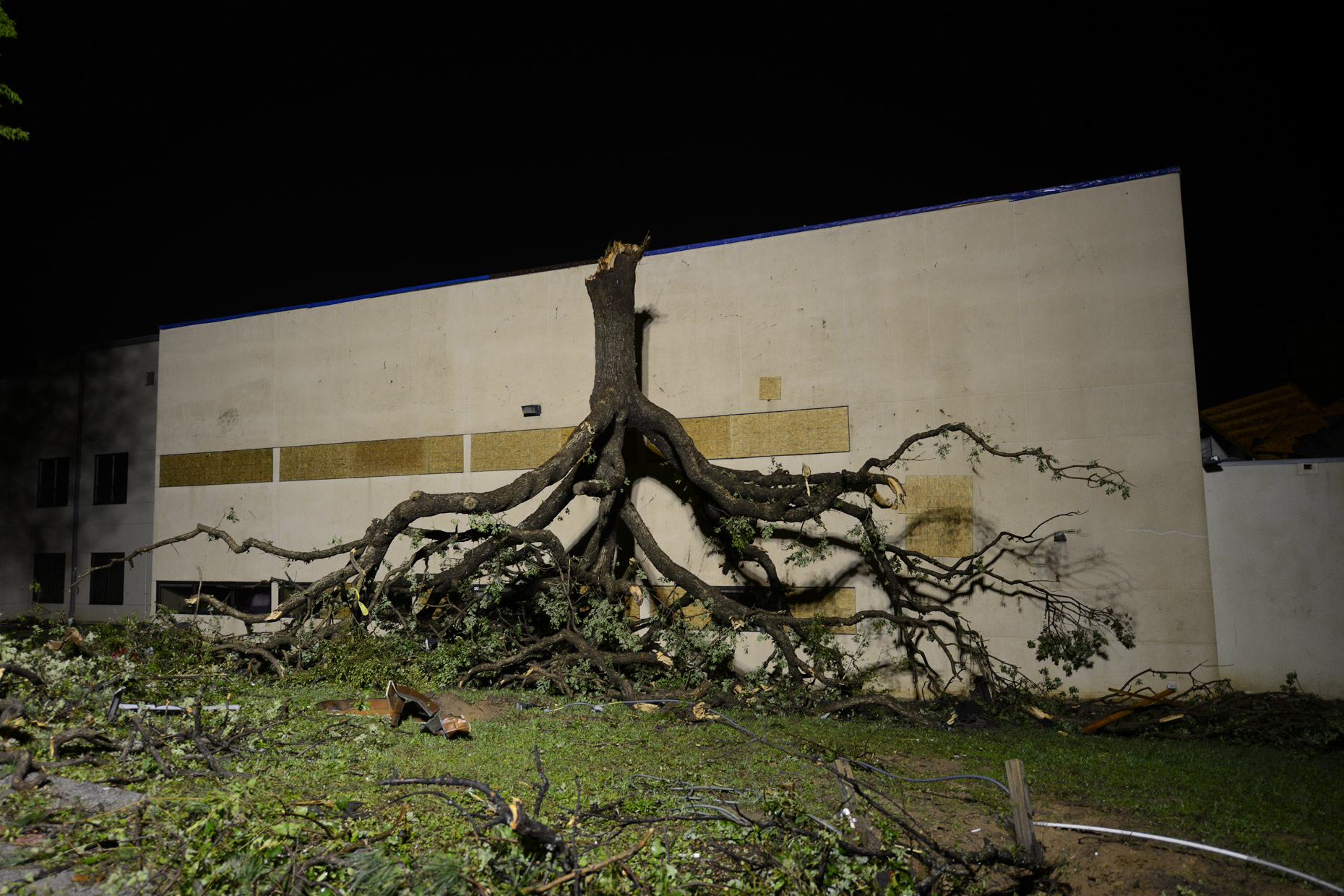 Power restoration photo series by Dallas industrial photographer Kevin Brown