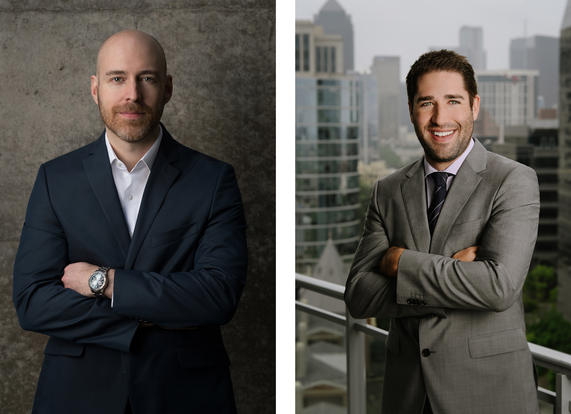 Executive portrait photography for Beck and Mahaska in Dallas by Kevin Brown.