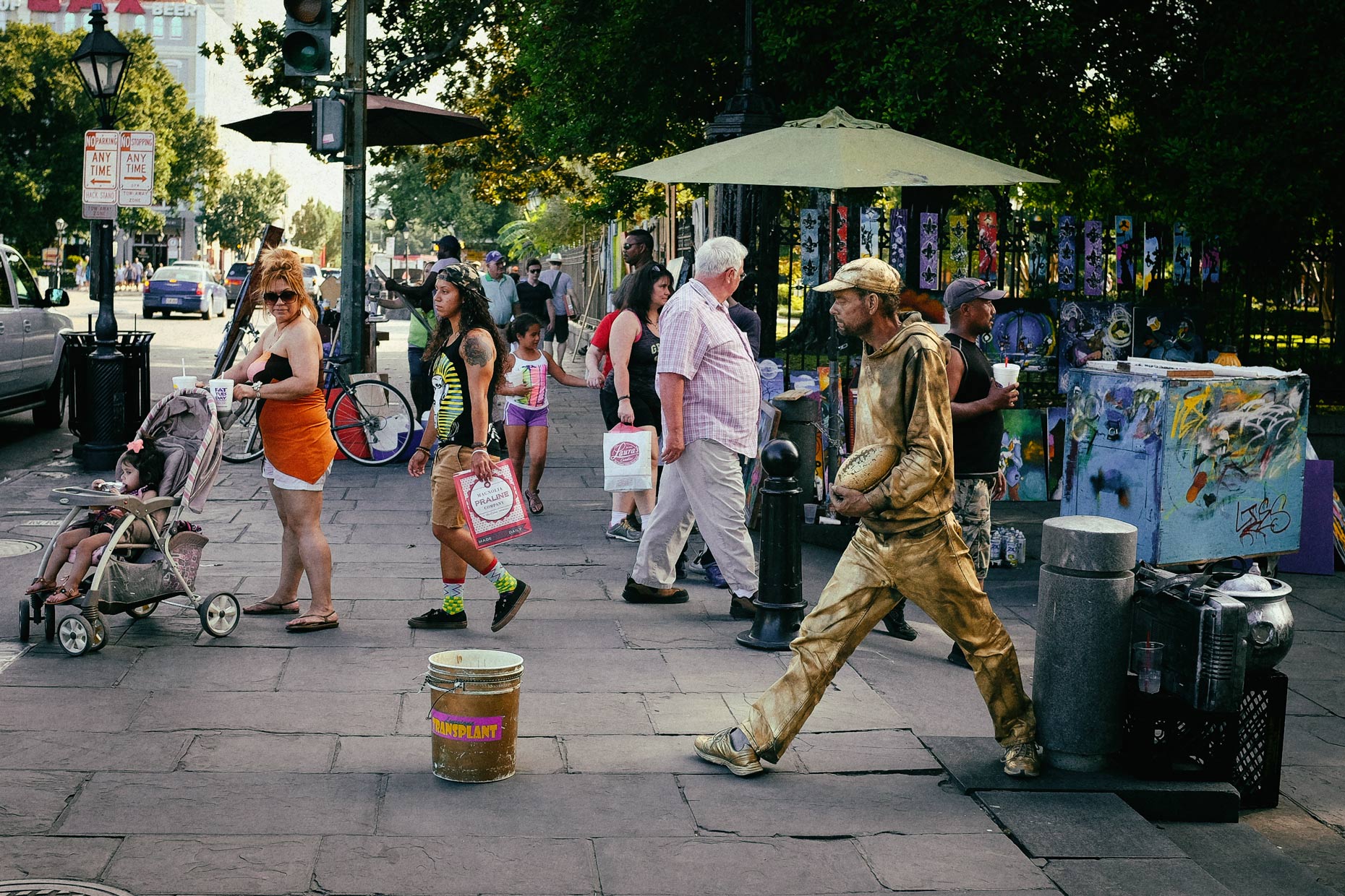 Jackson Square in New Orleans by photographer Kevin Brown