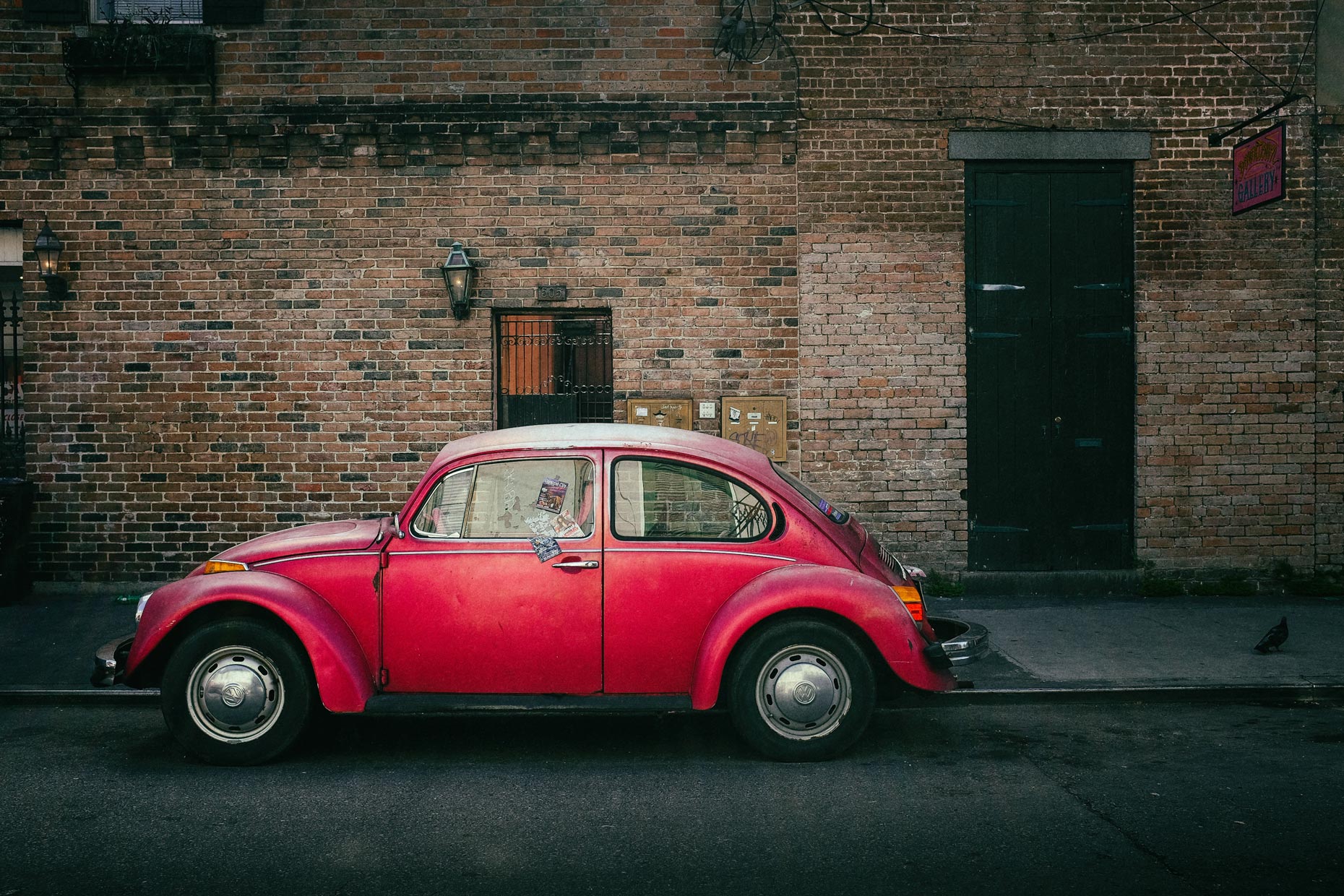 VW Beetle in New Orleans by photographer Kevin Brown