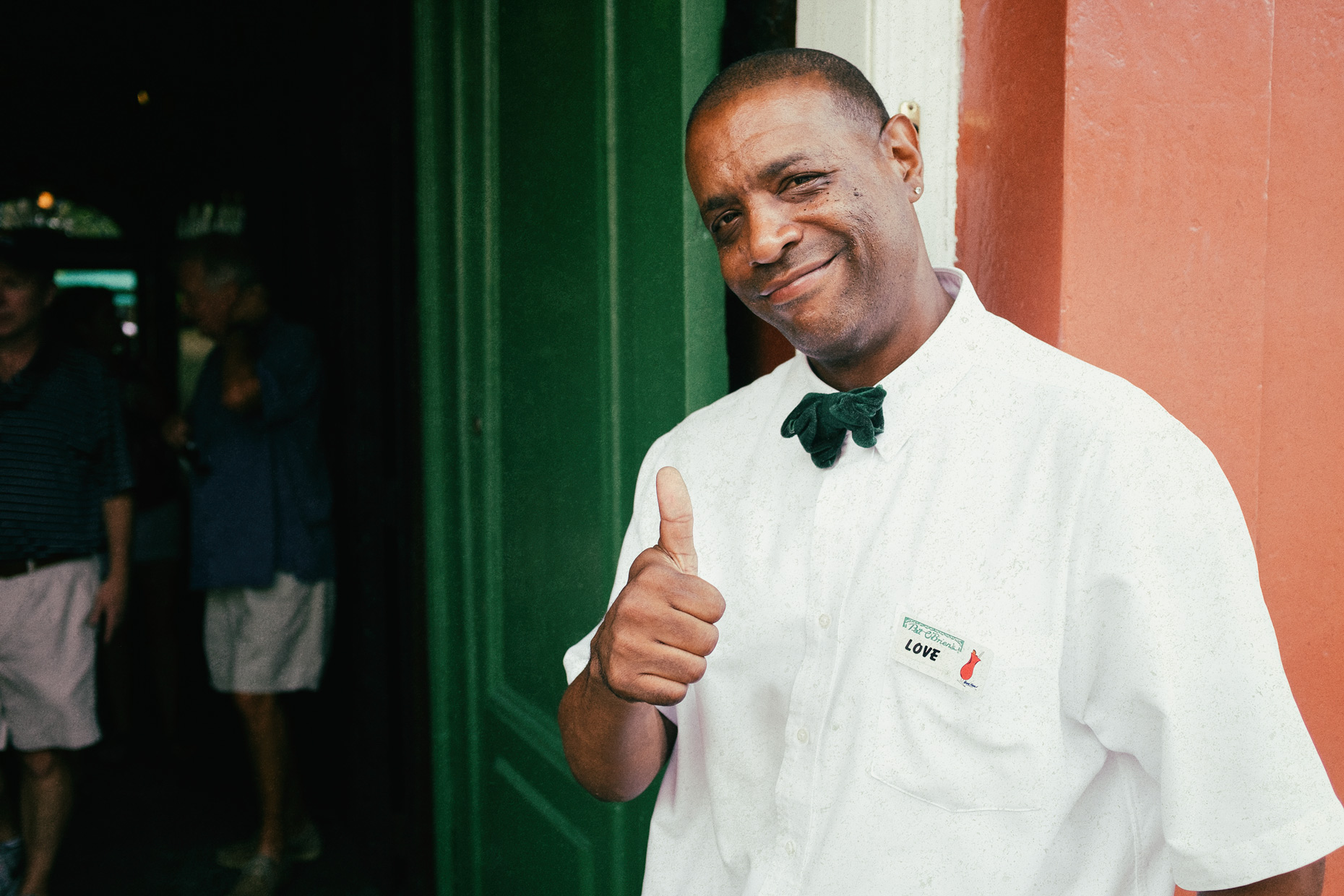 Man in New Orleans by photographer Kevin Brown