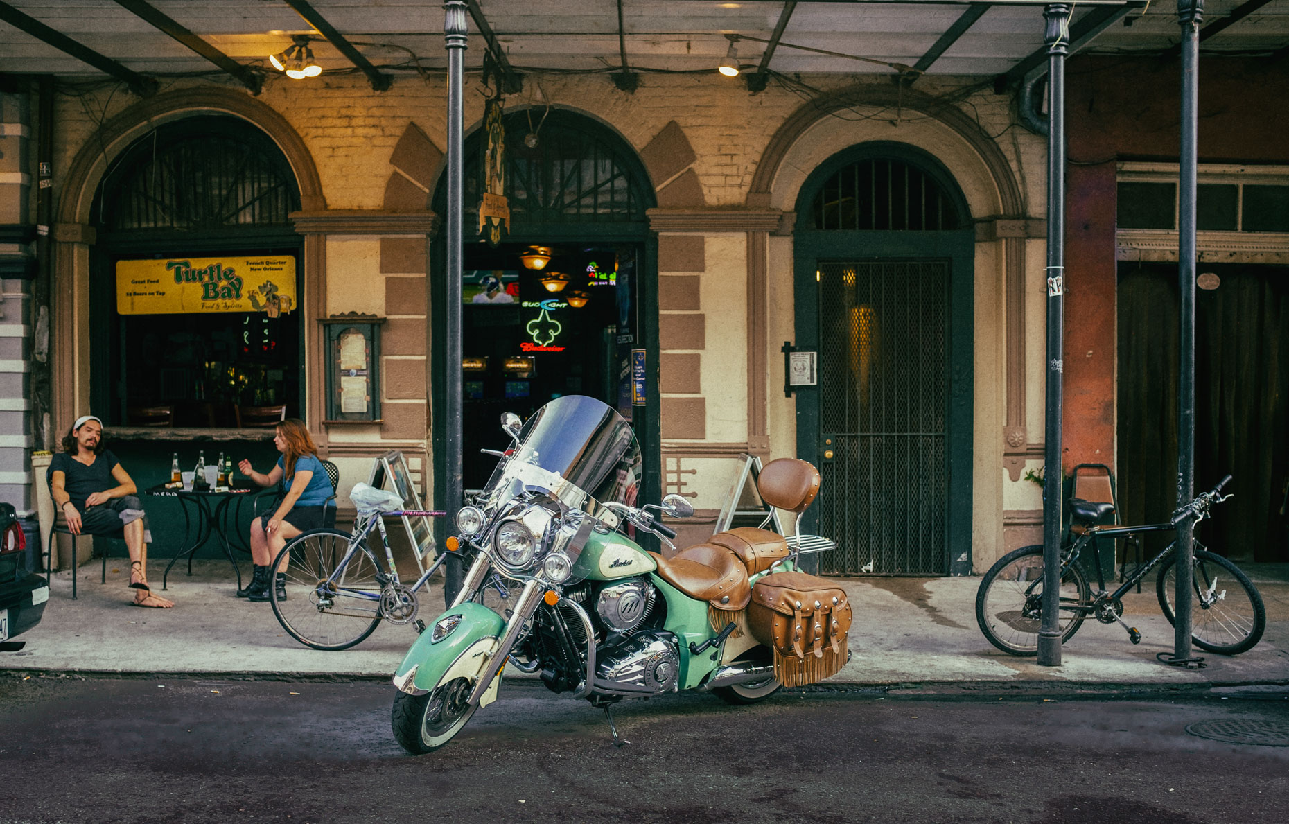 Street view in New Orleans by photographer Kevin Brown