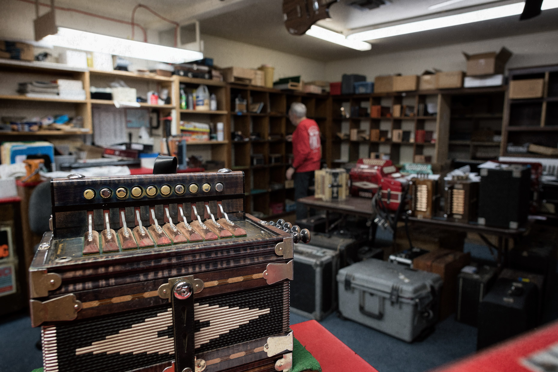 Martin Accordions by editorial photographer Kevin Brown.