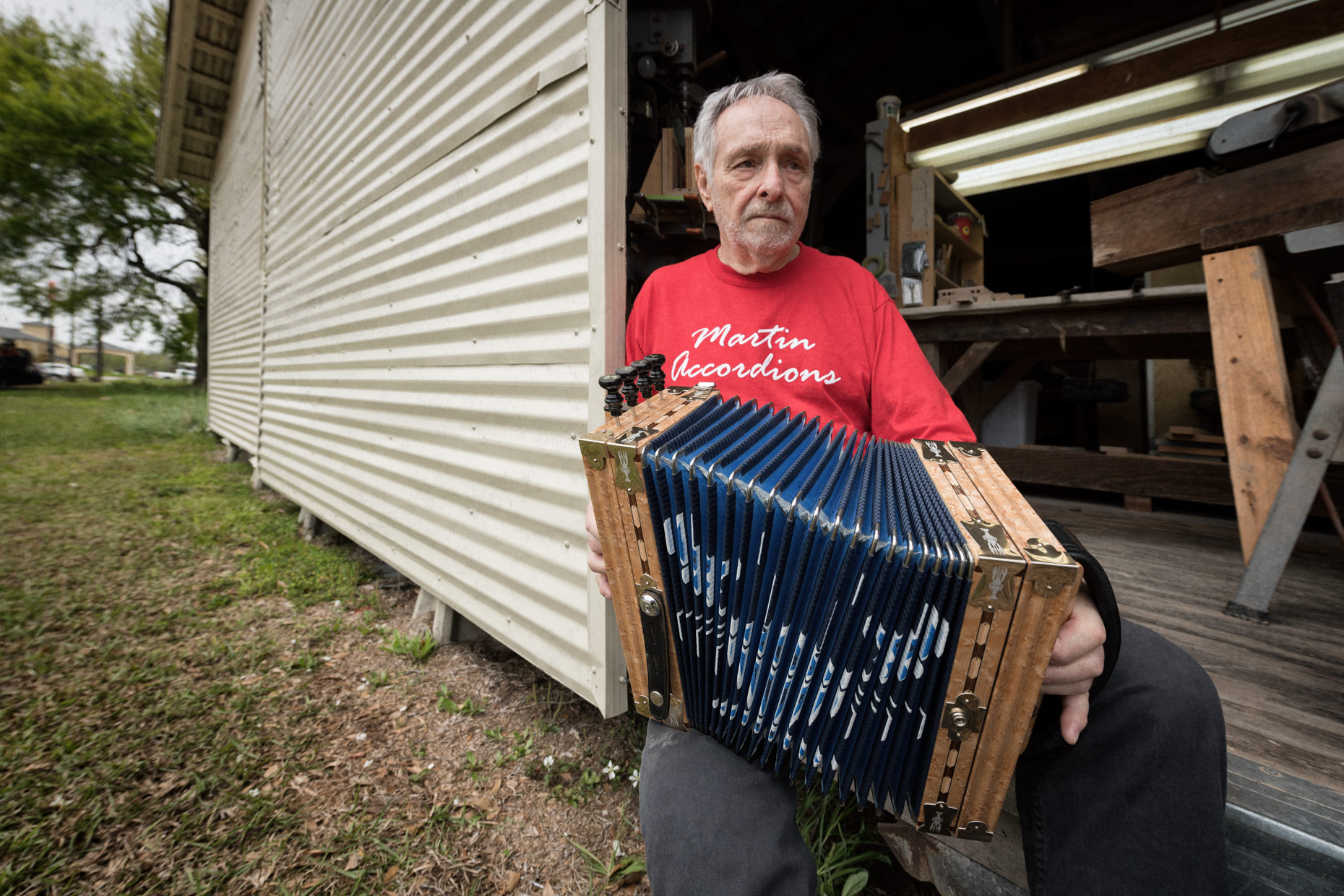 Martin Accordions by editorial photographer Kevin Brown.