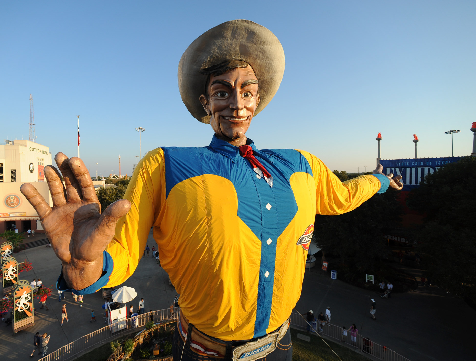 Big Tex at The State Fair of Texas. Photography by Kevin Brown