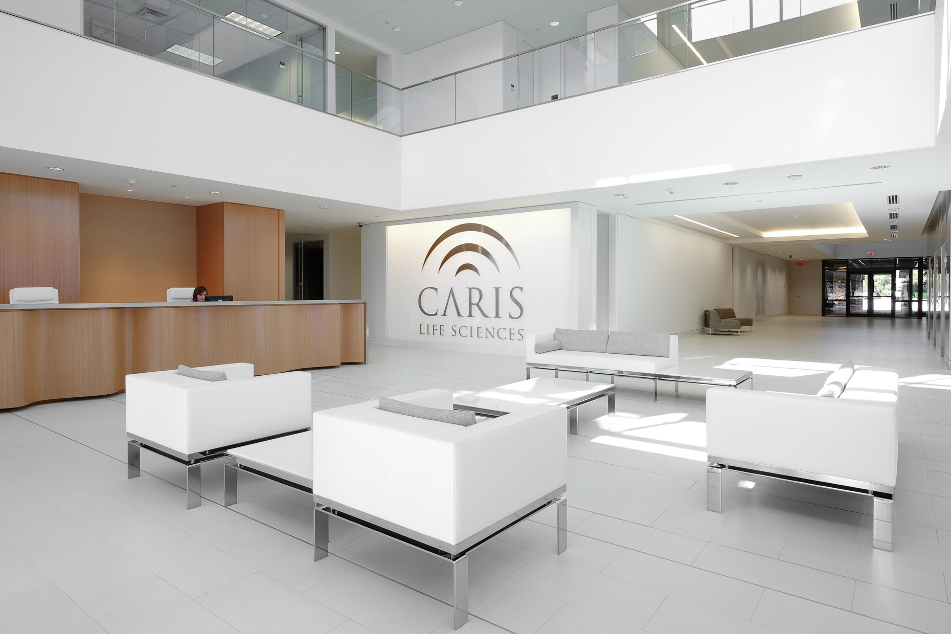 Caris Life Sciences by Dallas architectural photographer Kevin Brown