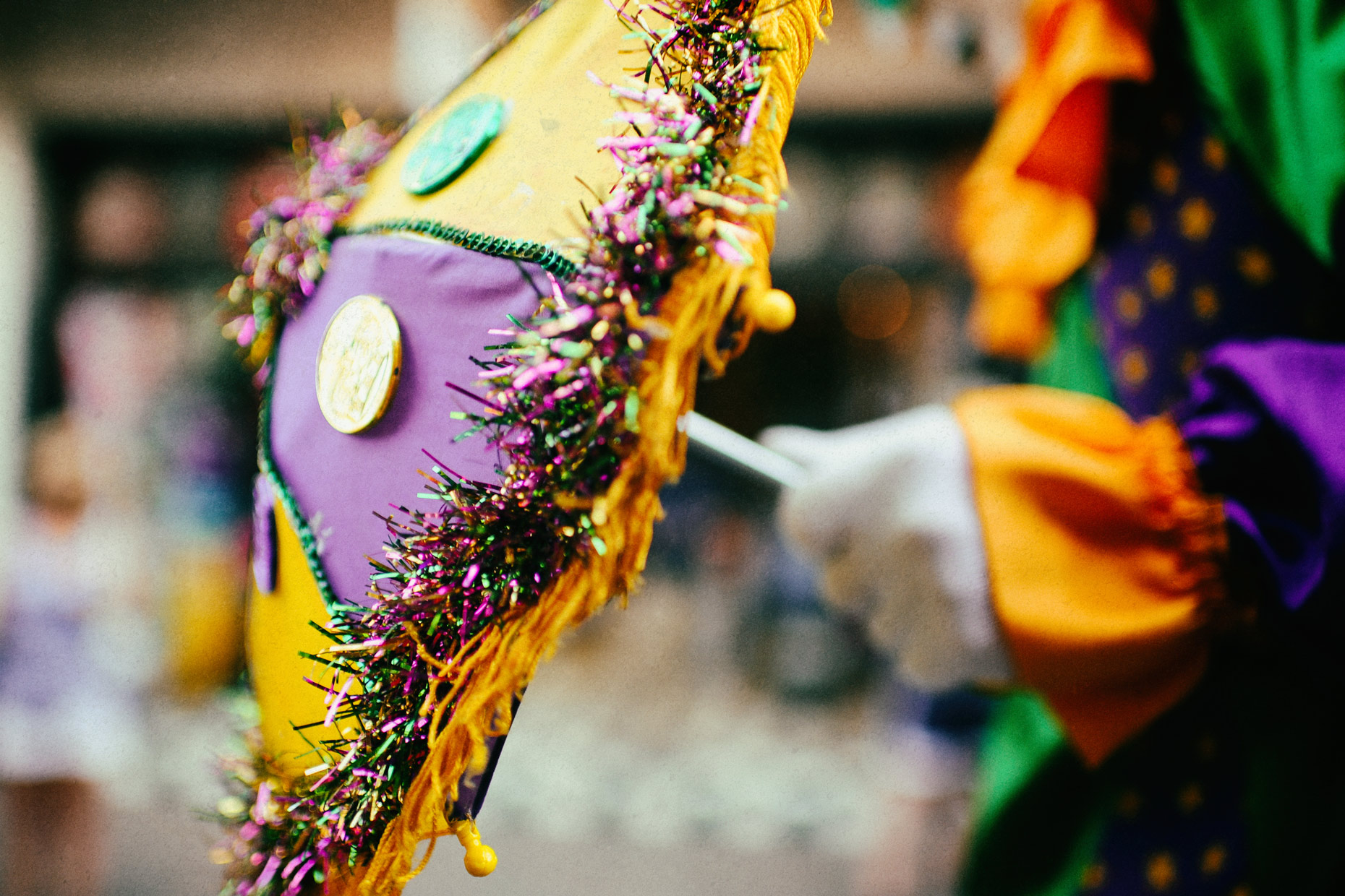 Jazz parade in New Orleans by photographer Kevin Brown