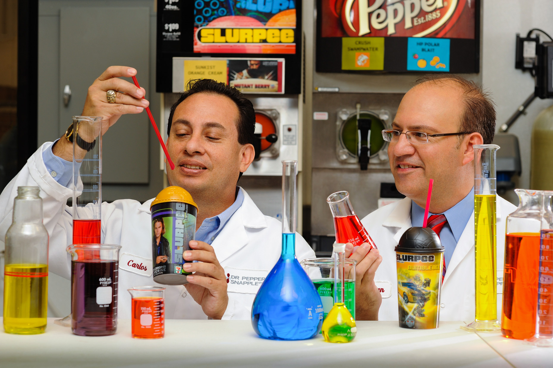 Dr Pepper Snapple Group lab photos by Kevin Brown