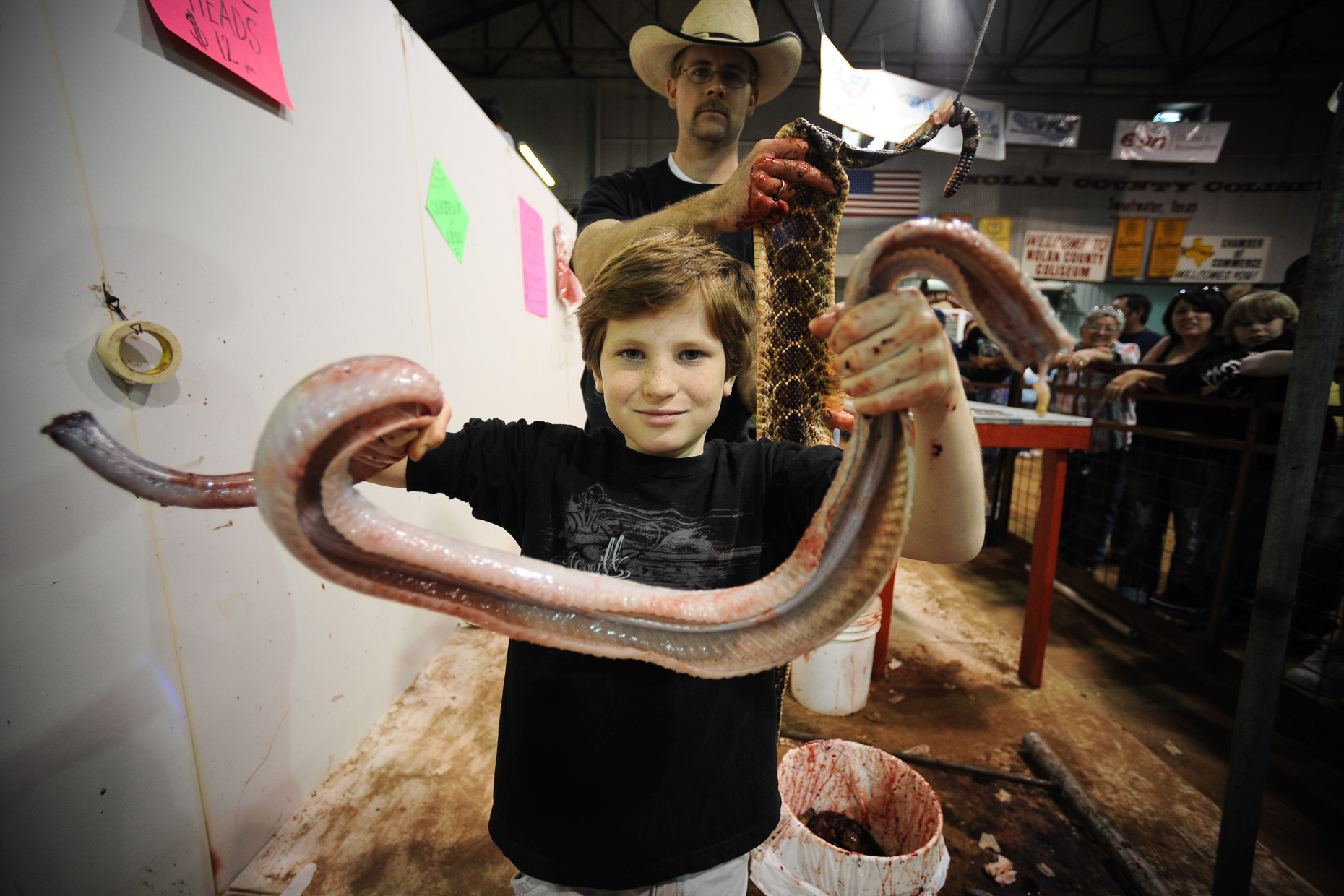 Sweetwater Rattlesnake Roundup photo series by editorial photographer Kevin Brown